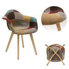 FAUTEUILLE PATCHWORK LOUISIANE