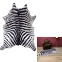 TAPIS IMLITATION PEAU DE ZEBRE