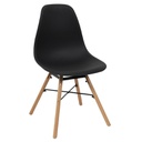 CHAISE SCANDINAVE NOIR