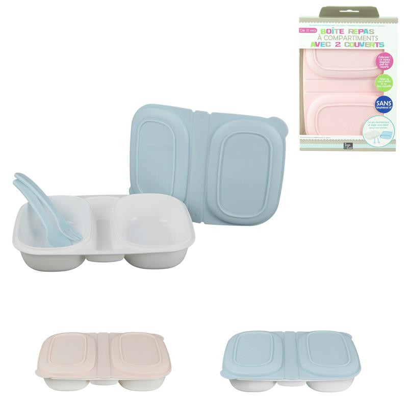 BOITE DE REPAS A COMPARTIMENTS