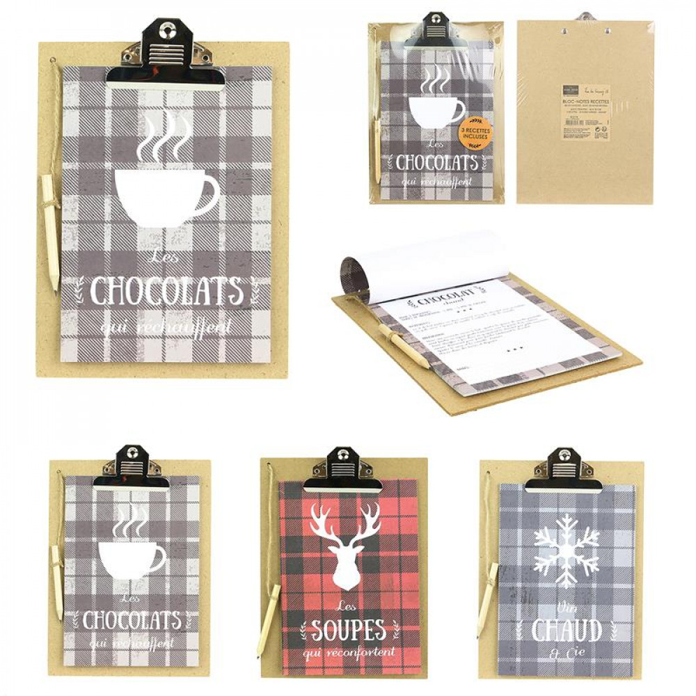 BLOC NOTES RECETTES