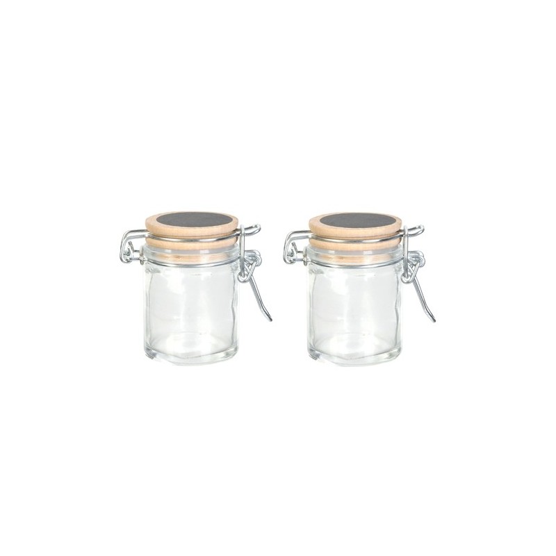BOCAL CRAIE COUVERCLE BOIS ARDOISE 4CL M24
