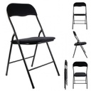CHAISE PLIABLE VELOURS NOIR