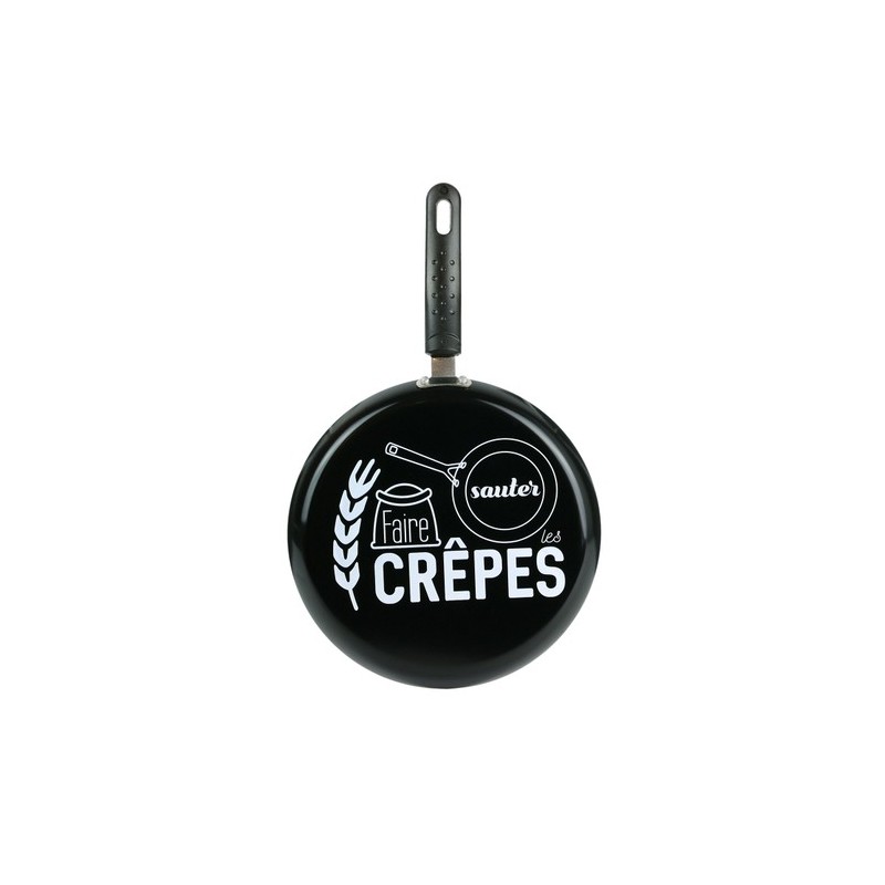CREPIERE ALU NOIRE 26CM