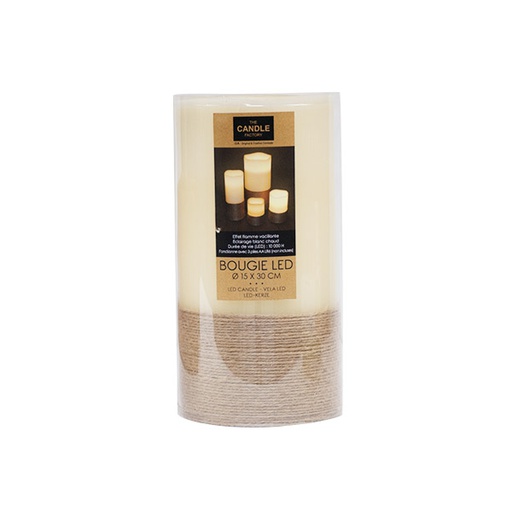 BOUGIE LED BASE CORDE