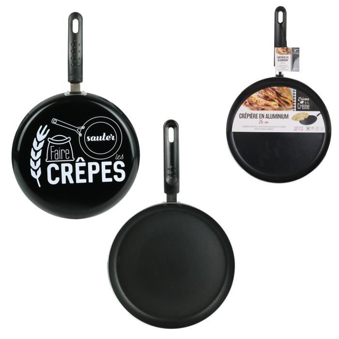 CREPIERE ALUMINIUM 26 CM A3/M18