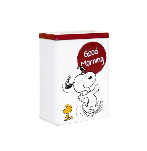 Boîte de cuisine en métal - Snoopy - Blanc