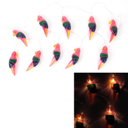 Guirlande lumineuse multicolore à LED au design toucan