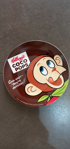 PLATE PORCELAIN KELLOGGS