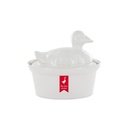 TERRINE COUVERCLE CANARD CERAMIQUE 400GR M6