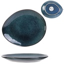 ASSIETTE EN CERAMIQUE 22 X18 CM