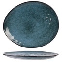 ASSIETTE EN CERAMIQUE 27.5 X23 CM KA3749