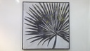 DECO MURAL CARRE FEUILLE EN FER