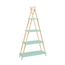 etagere Regal Tipi 4 Böden 80 x 147,5 cm