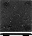 Set 4 Sous-Verres Ardoise Carré cm10 Assiettes