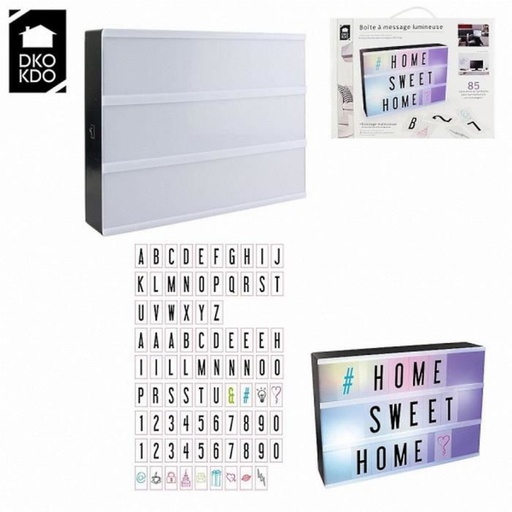 BOITE A MESSAGES LUMINEUX 30X21X5.7