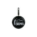 CREPIERE ALU NOIRE 26CM