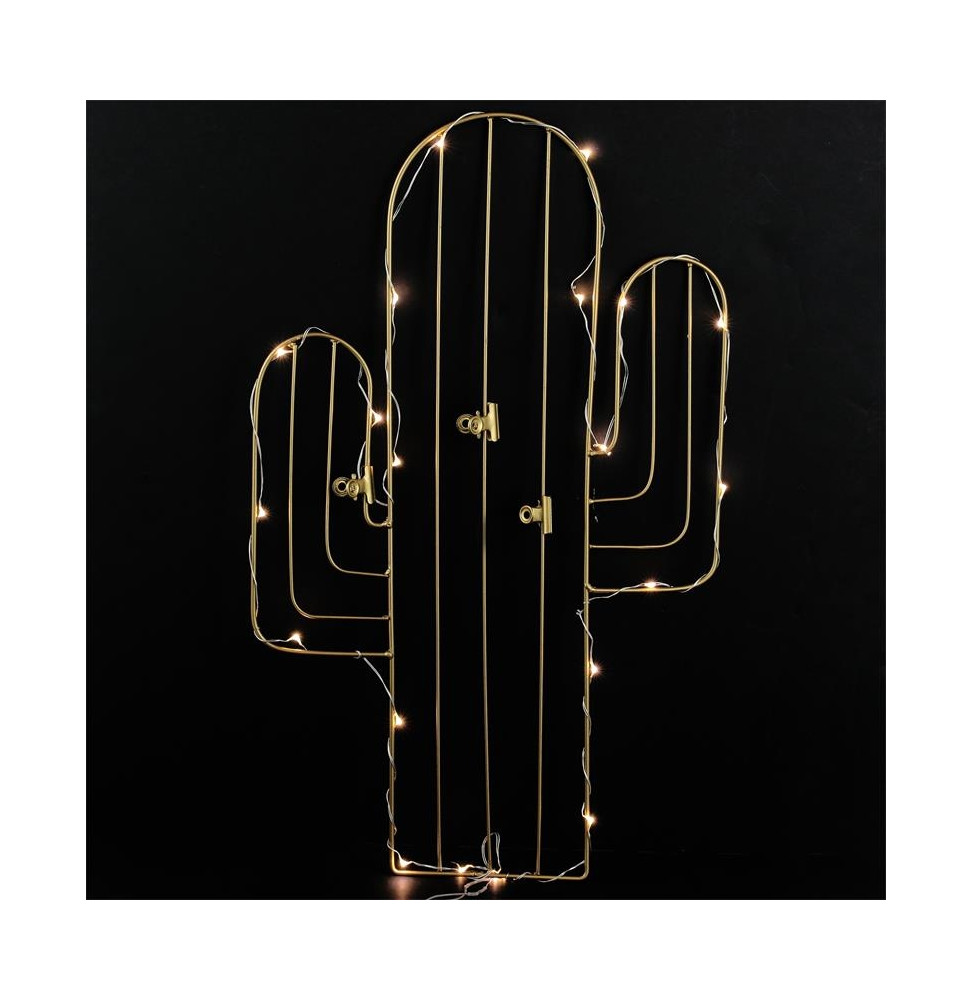 PELE MELE CACTUS LED AVEC PINCES