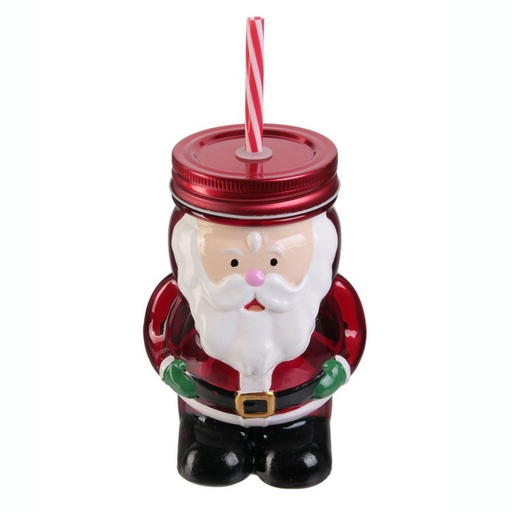 MASON JAR PERE NOEL