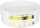 BOUGIES 5 MECHES BLANCHES