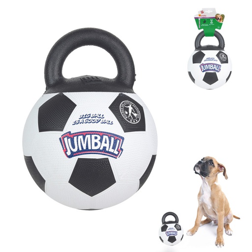 JOUET CHIEN BALLON DE FOOT ET VOLET AVEC POIGNET