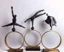 LOT DE 3 GYMNASTES
